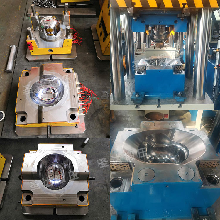 模壓防彈頭盔模具 模壓防彈頭盔模具